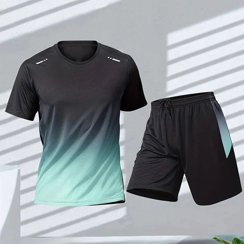 Sportliches Sommerset in bunten Farben von Enno