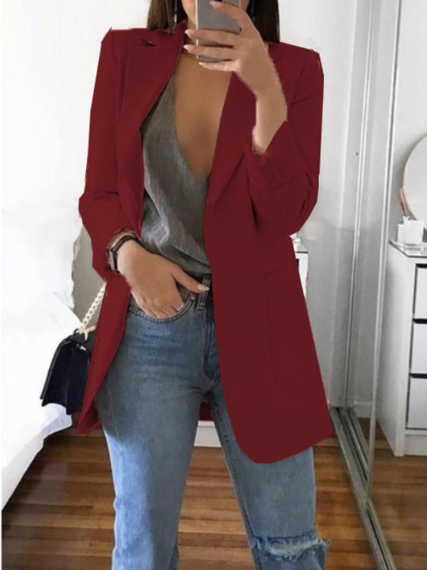 Krohn-e | Slim-Fit Blazer Modern und Elegant