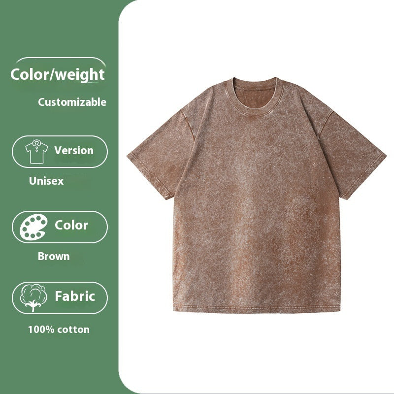 Fudus Retro-Style Baumwoll-T-Shirt