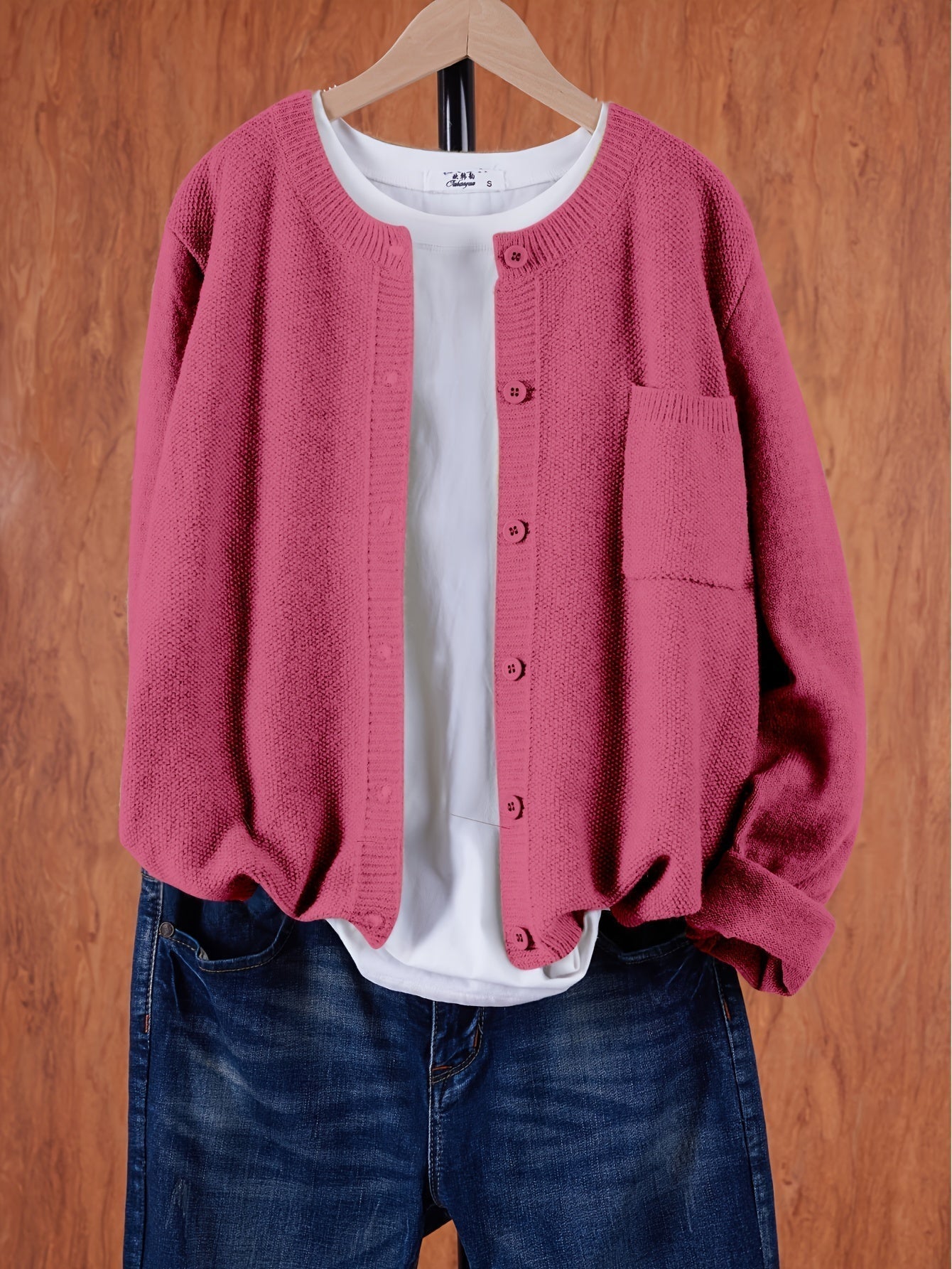 Krohn-e | Cardigan Rosa