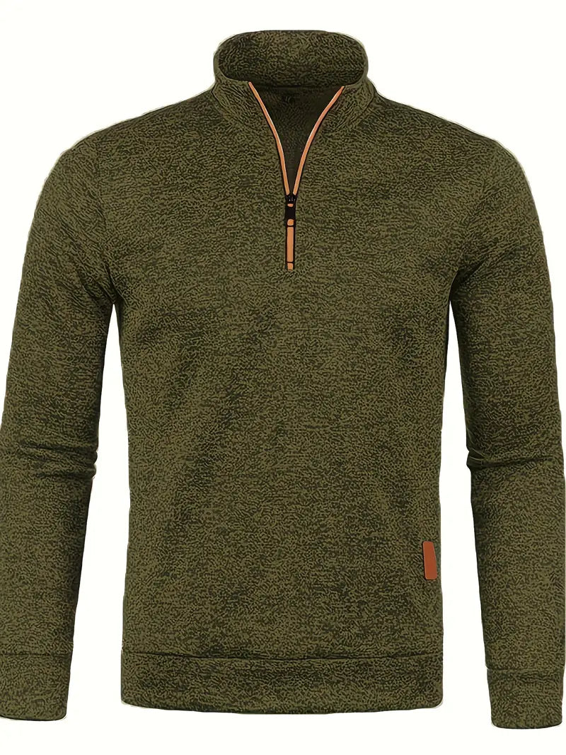 Nicolas™ Langarm-Fleece-Pullover