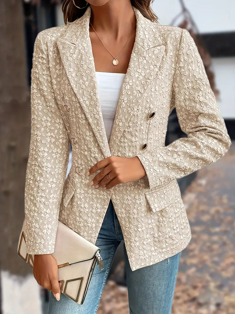 Avelena: Eleganter zweireihiger Blazer
