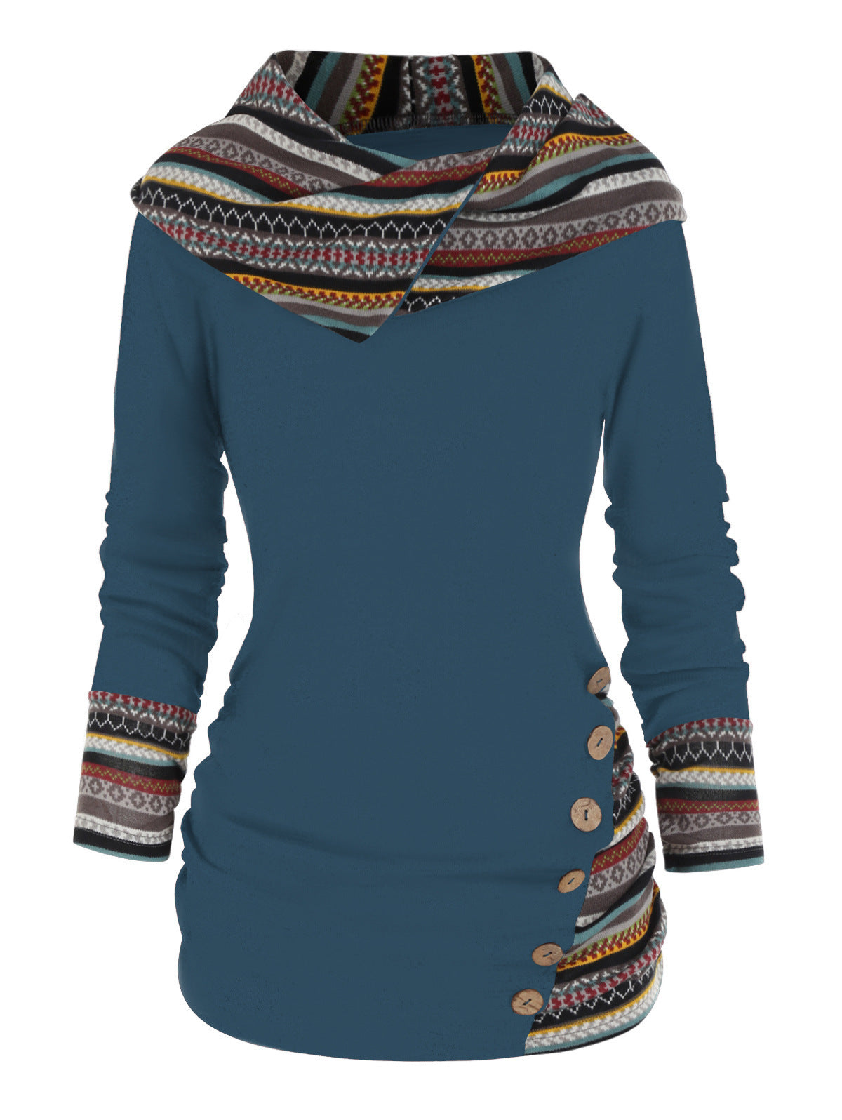Cooler Tribal Kapuzenpullover von Fudus