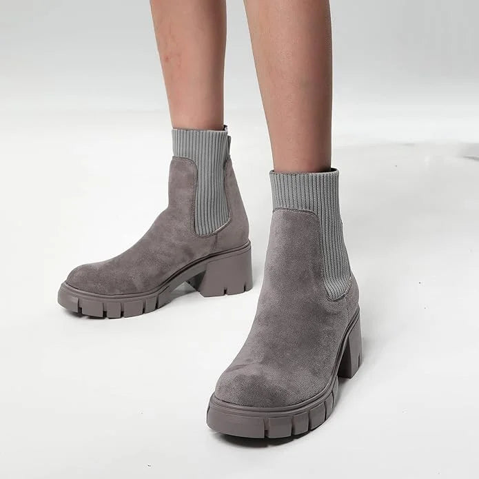 Krohn-e | Elastischer Band Winter Stiefel