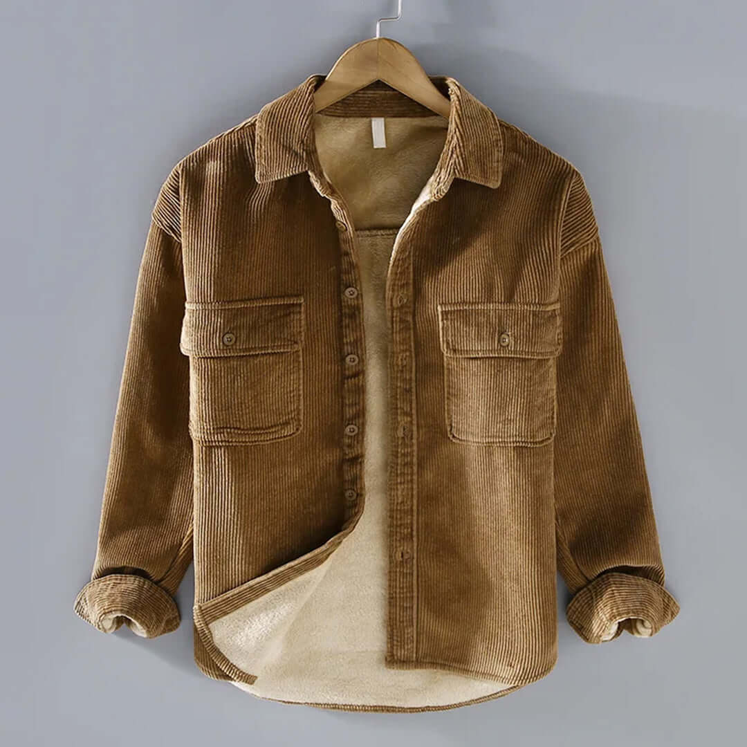 Krohn-e | Herren Cordura-Lammfelljacke