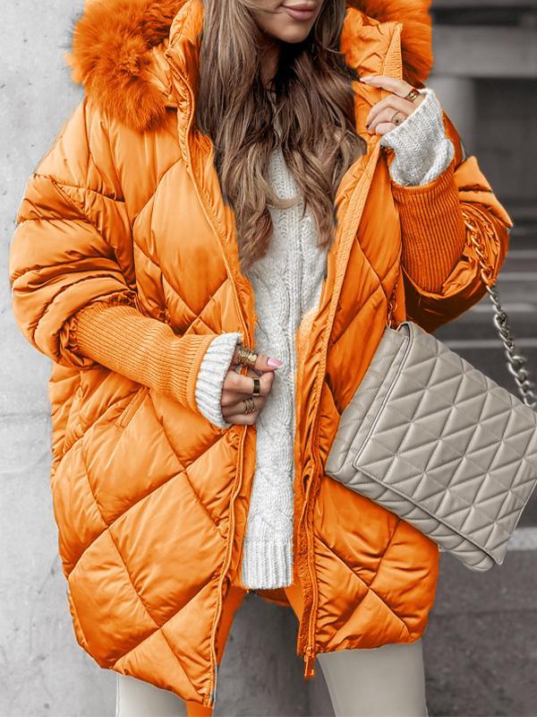 Krohn-e | Freizeitjacke für Damen, mit Kapuze & Baumwolle