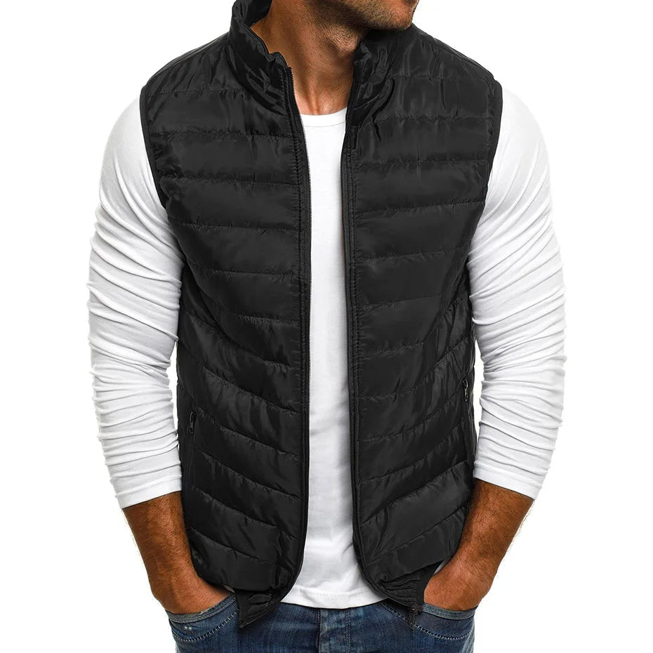 Krohn-e | Elegante gesteppte Weste für Herren