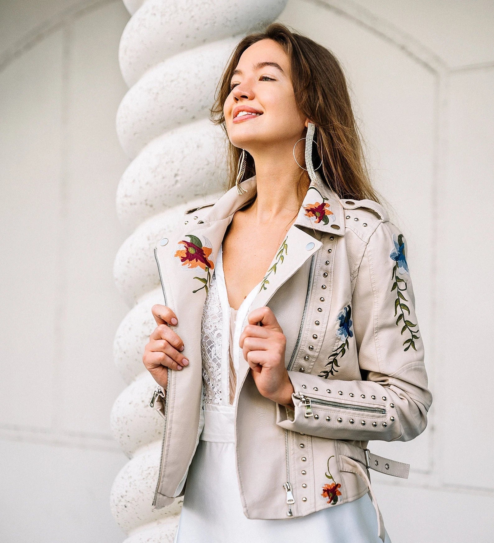 Krohn-e | Blümchen Damenjacke