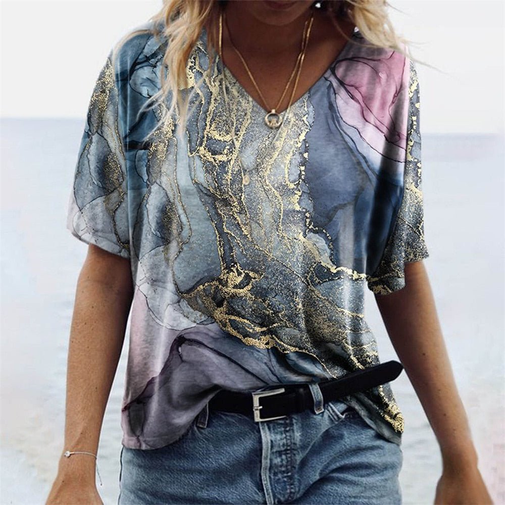 Boho-Sommer-T-Shirt von Imiza