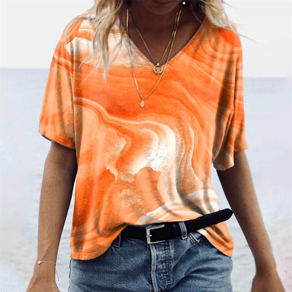 Boho-Sommer-T-Shirt von Imiza