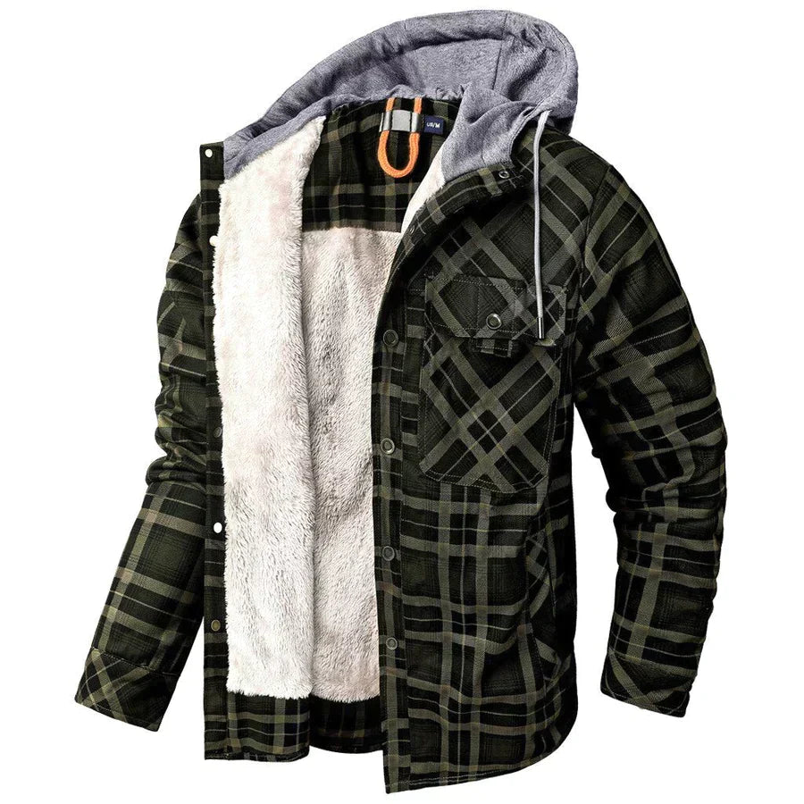 Herren Winterjacke aus Flanellfleece