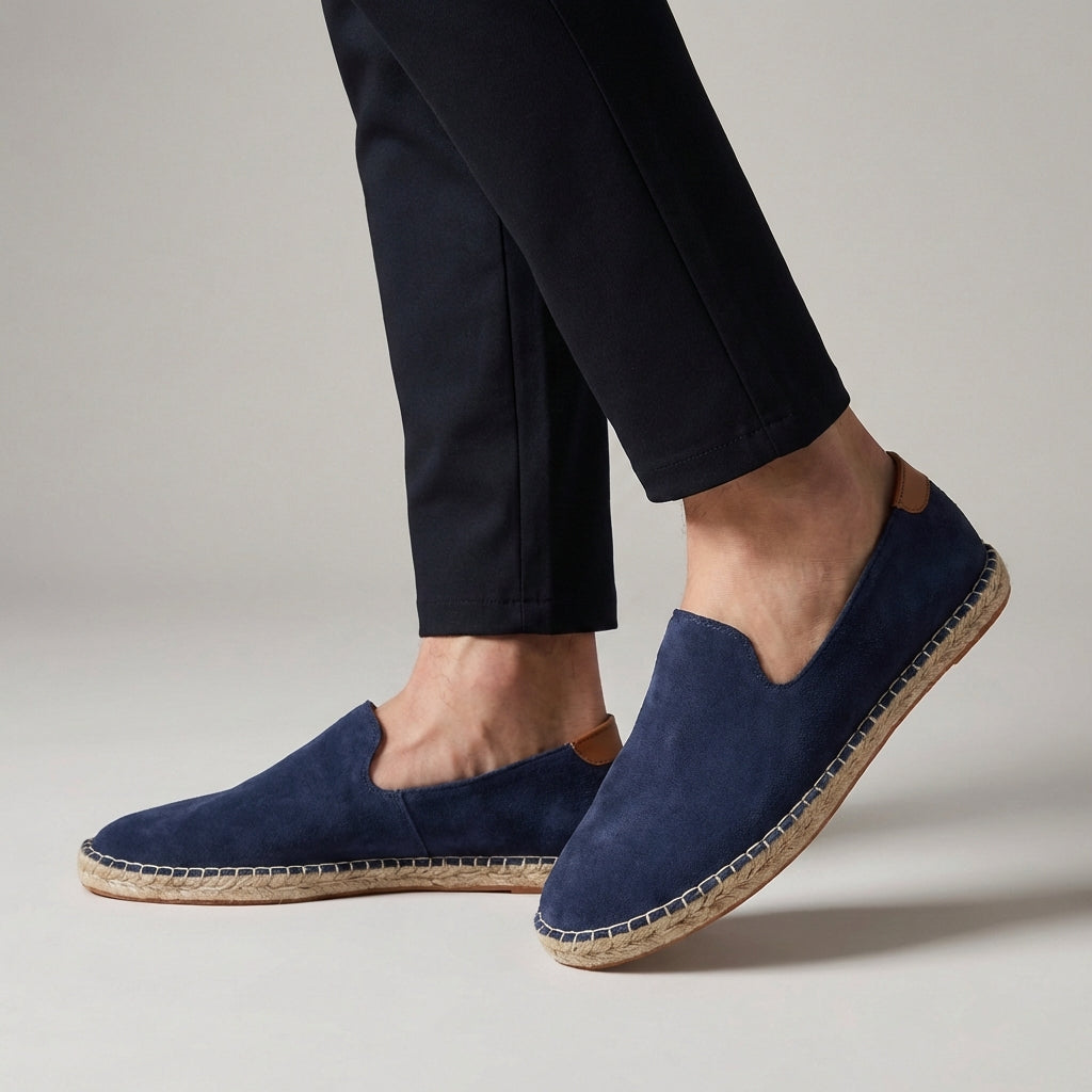 Caspian | Herren Espadrilles Slip-On Jutesohle Slipper