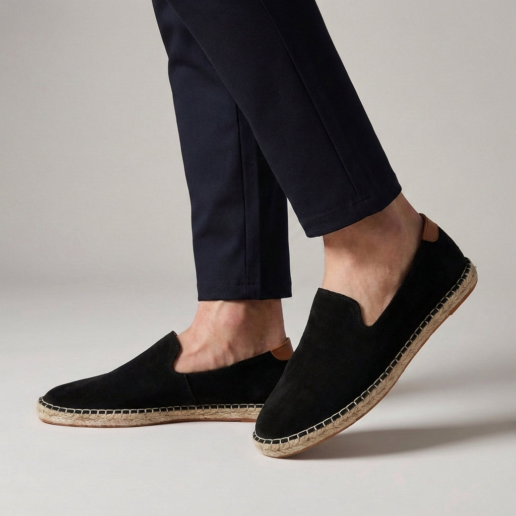 Caspian | Herren Espadrilles Slip-On Jutesohle Slipper