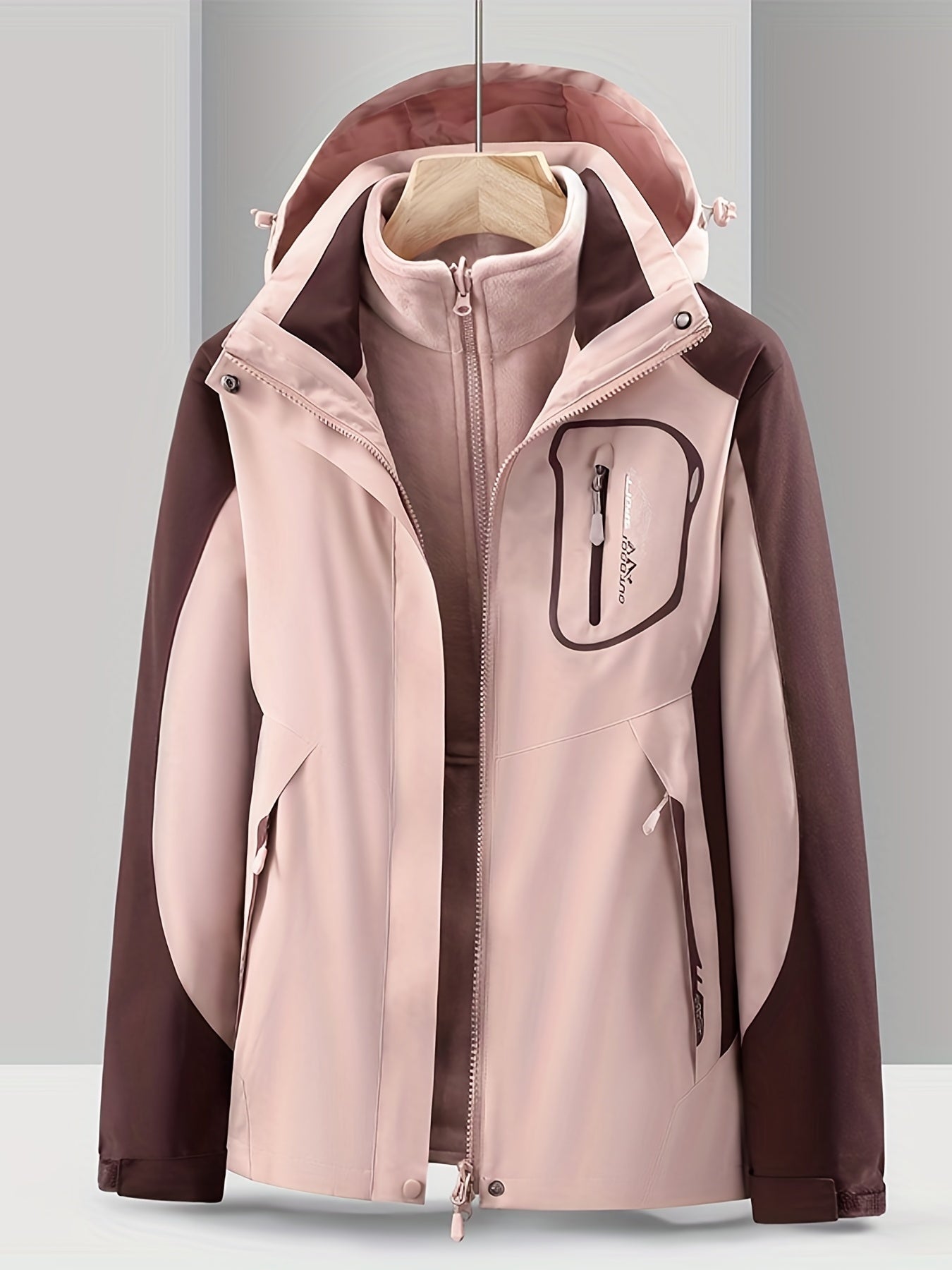 Krohn-e | 3-In-1 Wasserdichte Jacke
