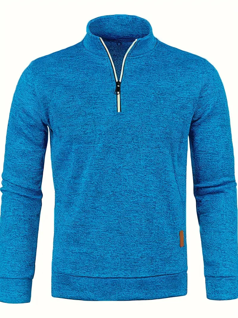 Nicolas™ Langarm-Fleece-Pullover