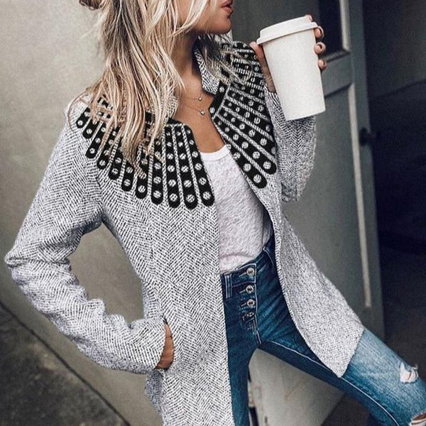 Krohn-e | Tweed Jacke Stilvoll & Komfortabel