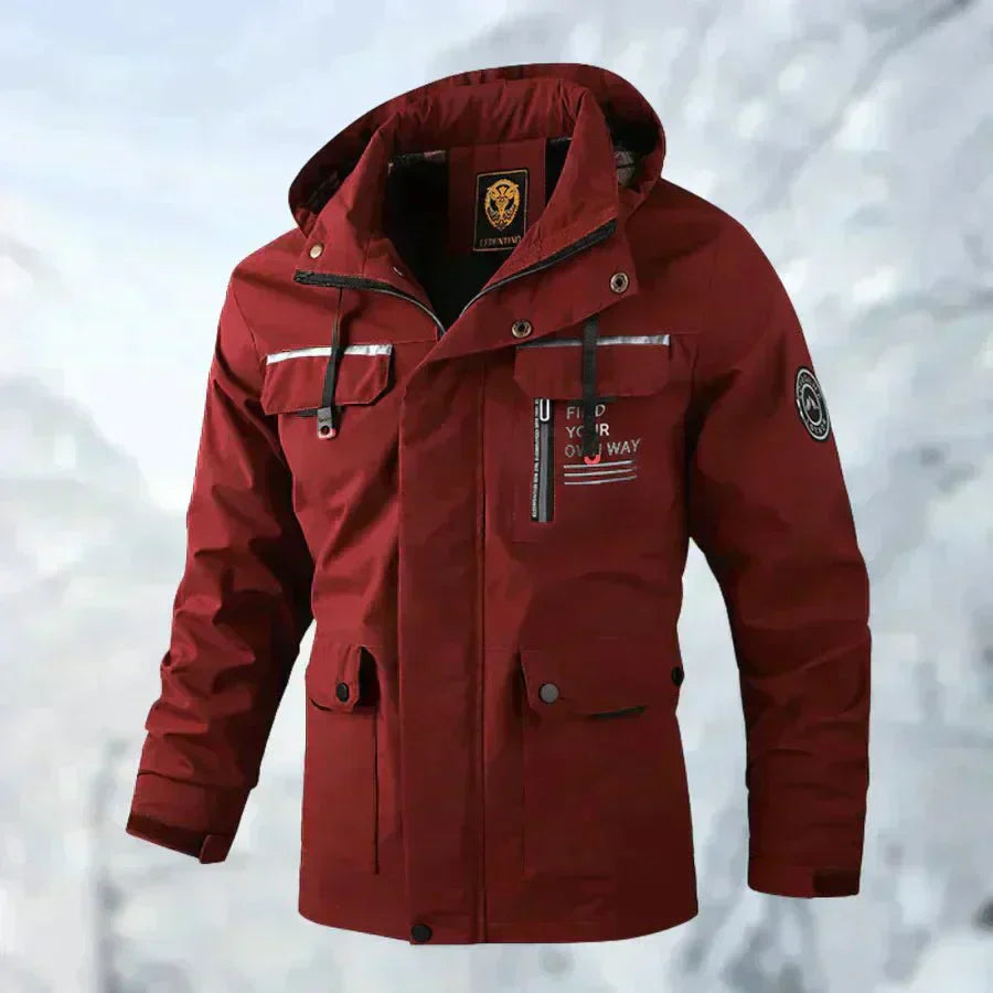 Krohn-e | Wasserdichte Jacke in Titanium