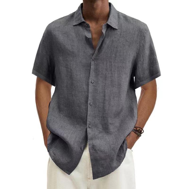 Stylisches kurzärmeliges Sommerhemd Lorenzio
