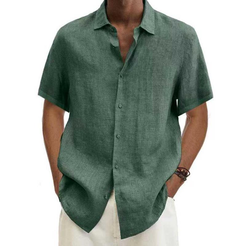 Stylisches kurzärmeliges Sommerhemd Lorenzio