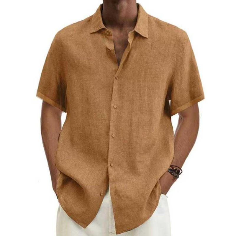 Stylisches kurzärmeliges Sommerhemd Lorenzio