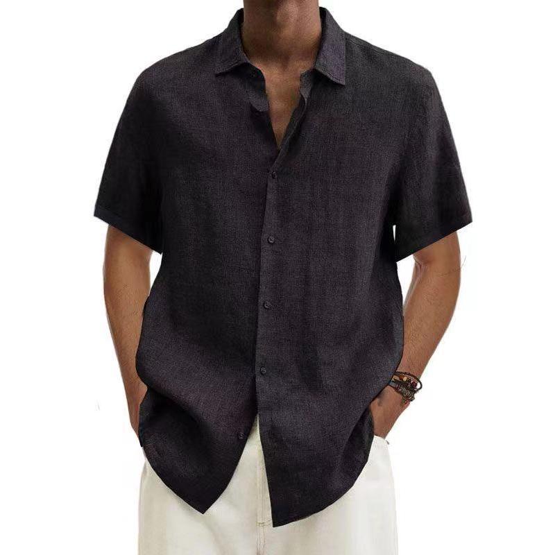 Stylisches kurzärmeliges Sommerhemd Lorenzio