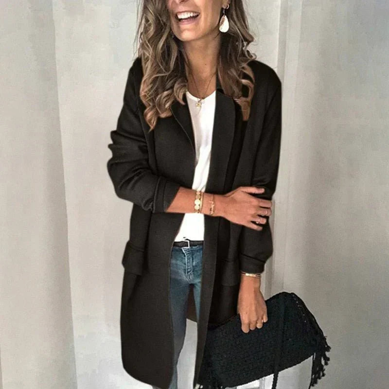 Krohn-e | Blazer für Damen Eleganter Cory Stil Winter