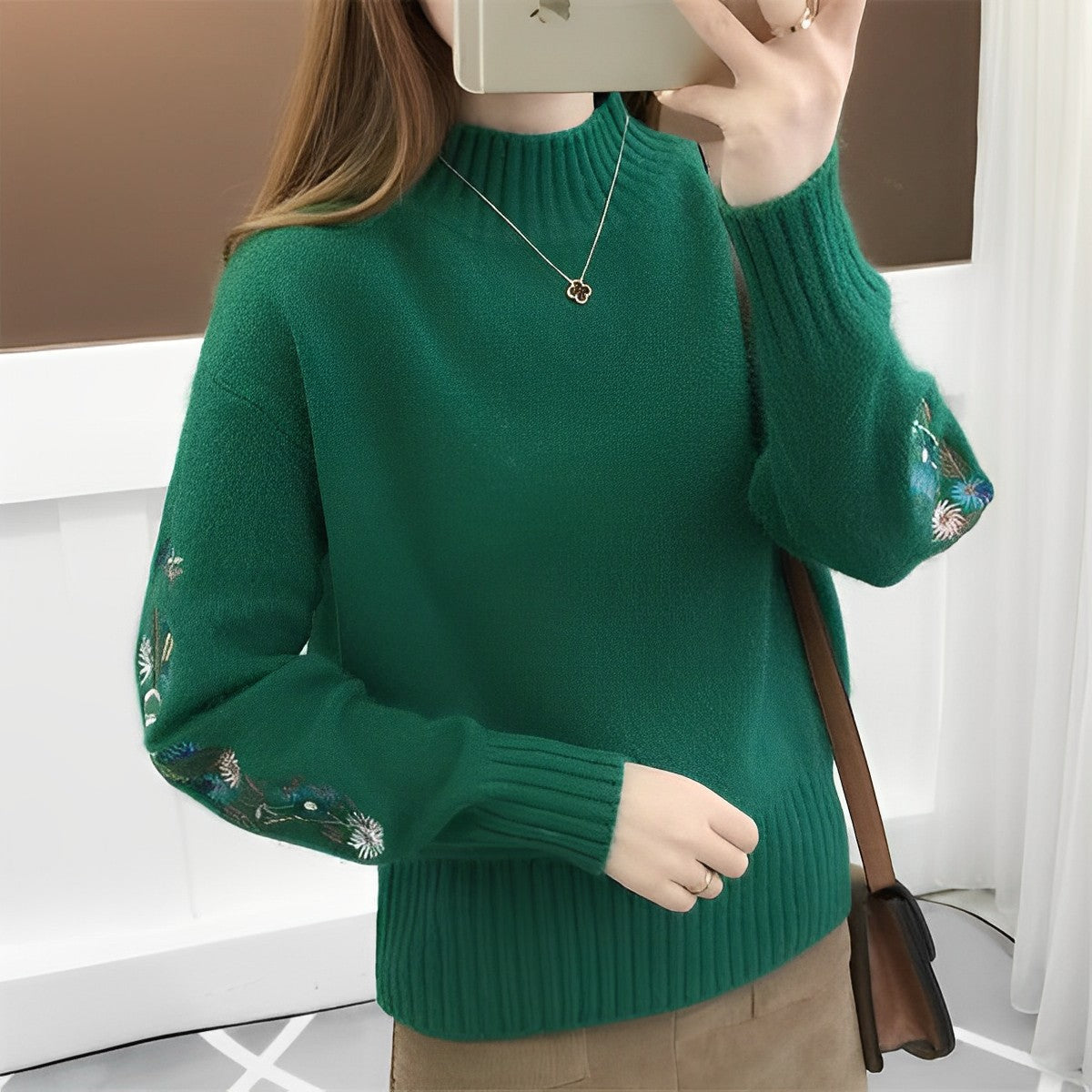 Krohn-e | Strickpullover mit Lässigem Stil