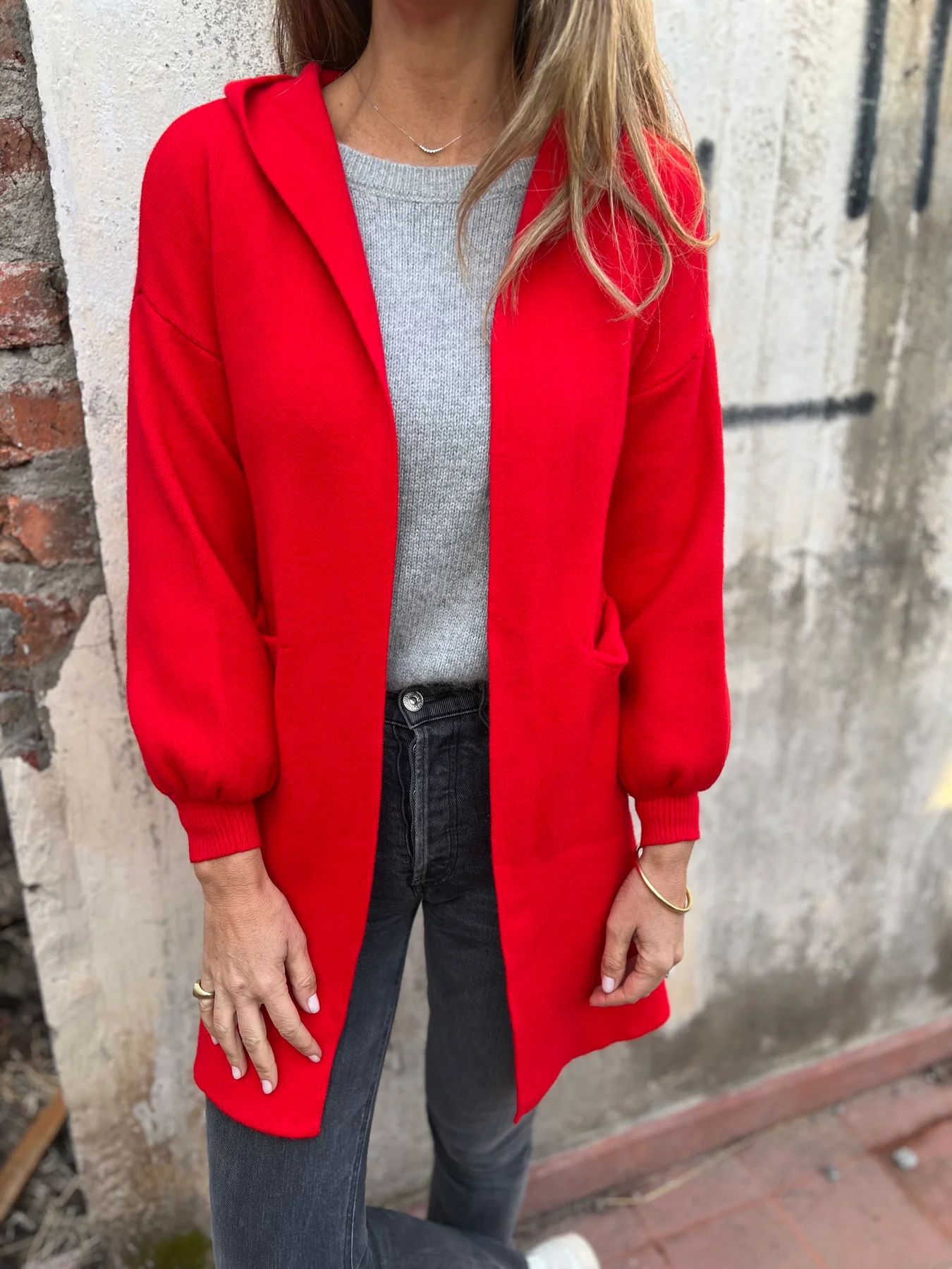 Krohn-e | Casual-Jacke mit Kapuze und Taschen