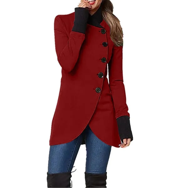 Krohn-e | Jacke mit Eckigem Knopfverschluss