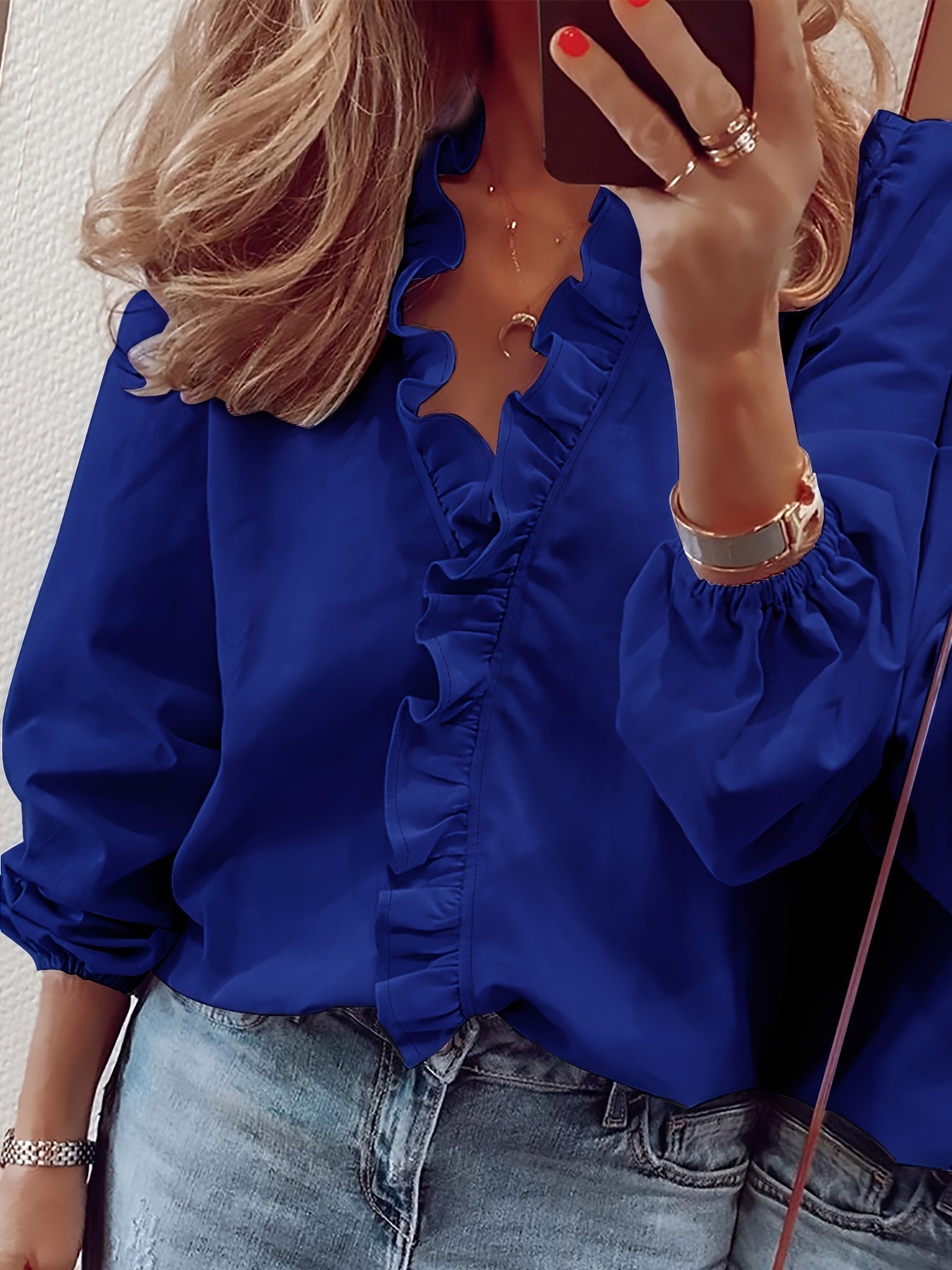Leichtes Damen-Langarmshirt von Fudus