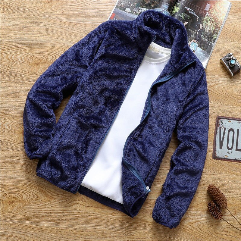 Krohn-e | Doppelseitige Fleece Jacke