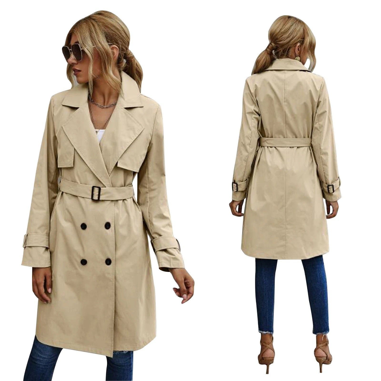 Krohn-e | Mittellanger Trenchcoat - Winter