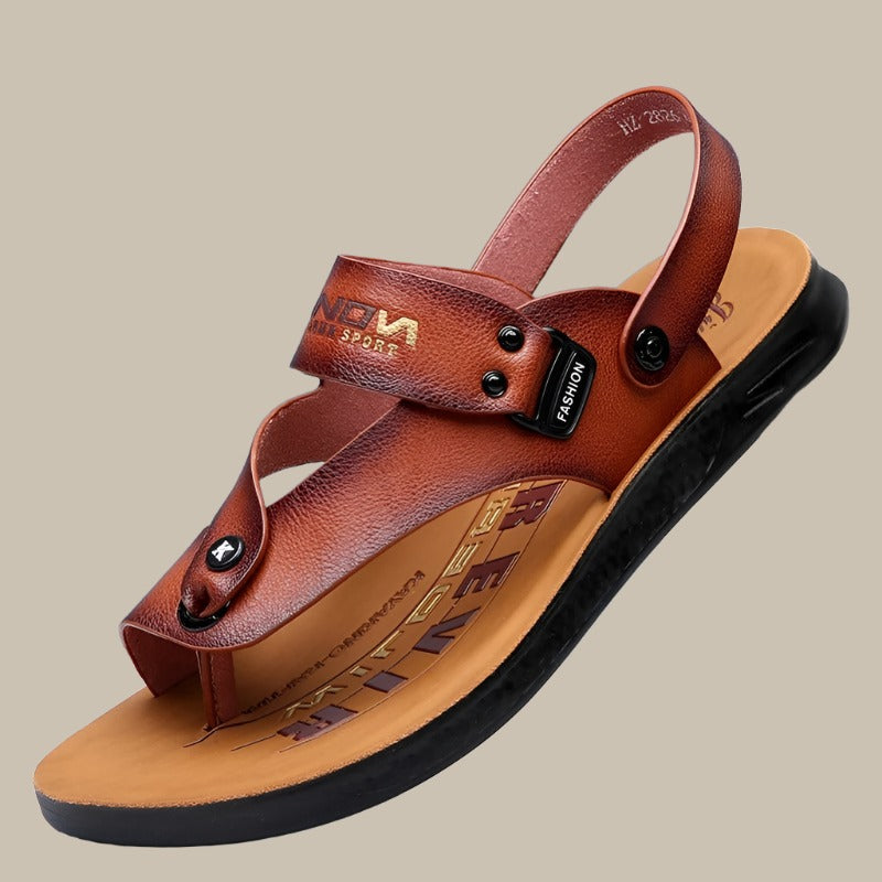 Bequeme Herren-Sandalen mit Schnallenverschluss