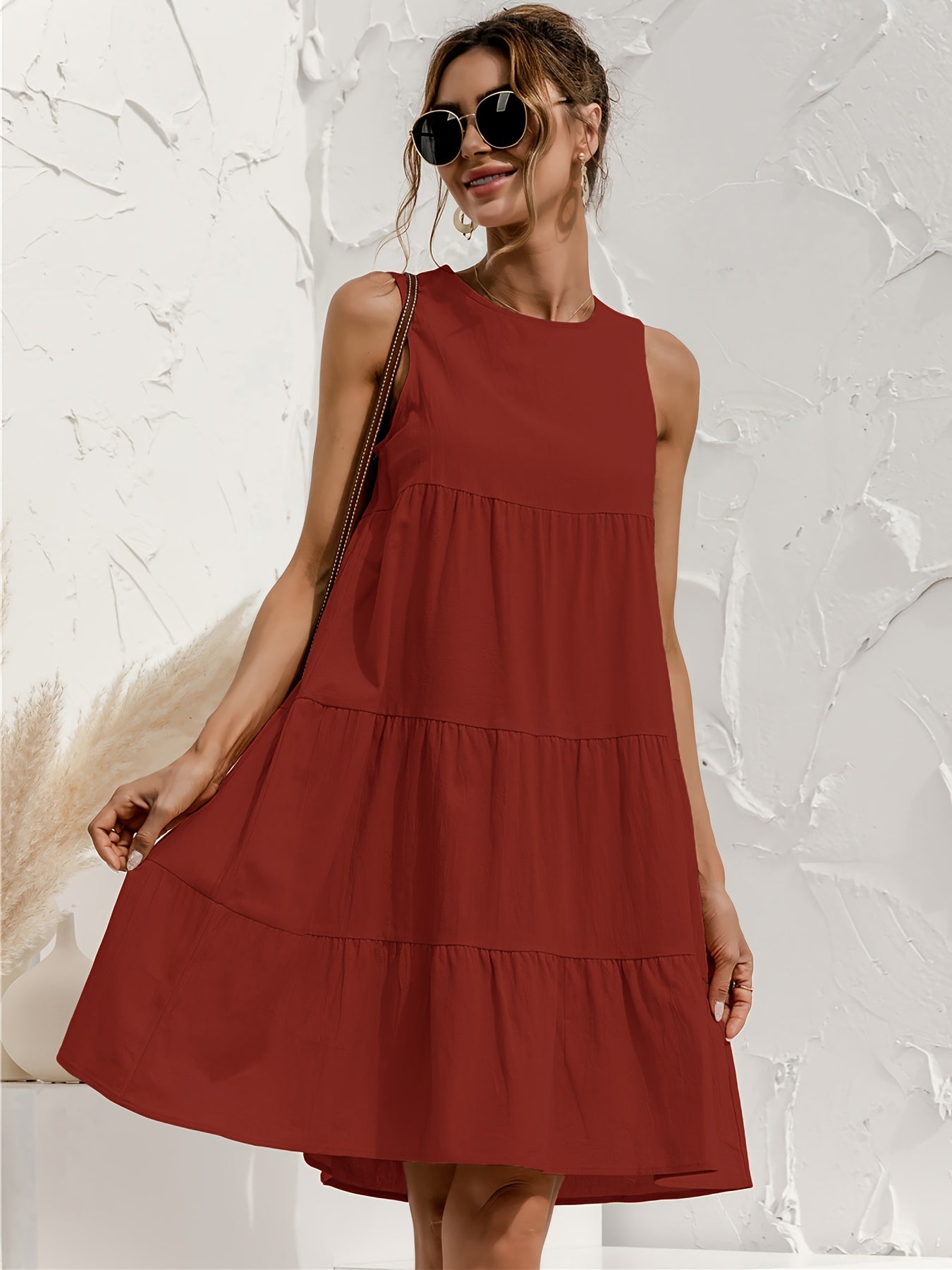 Ärmelloses Stufenkleid Nora von Fudus