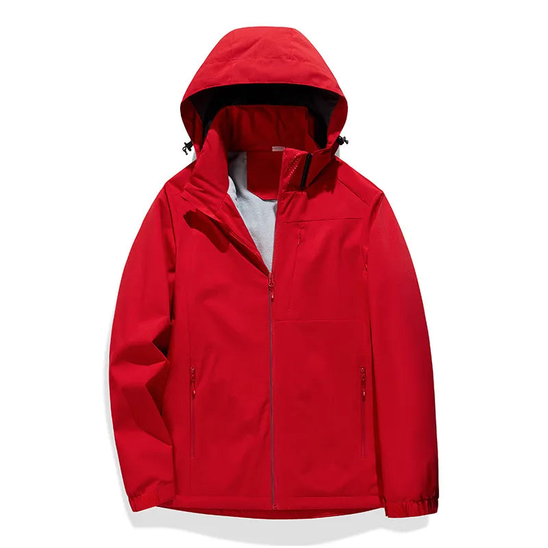Krohn-e | Wasserdichte Fleece-gefütterte Shell-Jacke