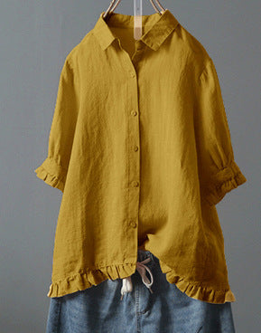 Blusen mit Rüschen von Fudus für Damen