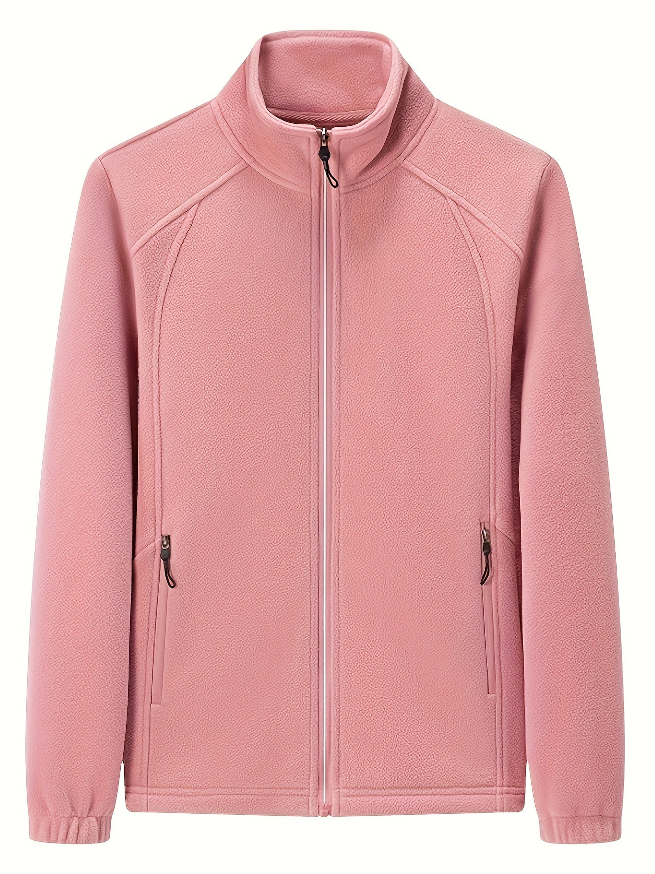 Krohn-e | Außenjacke Aus Fleece mit Stehkragen und Langen Ärmeln