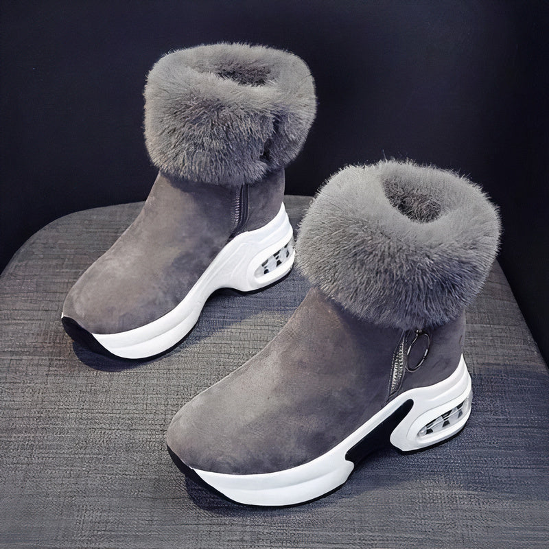 Anjie Damen Winterstiefel aus Fleece