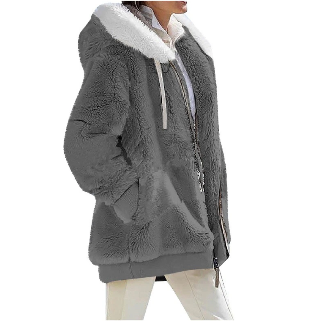 Krohn-e | Cashmere Fleece-Cardigan Elegant & Modisch