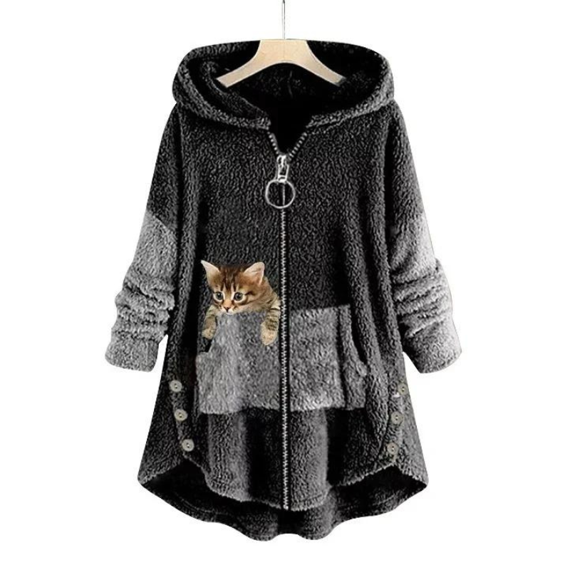 Super-soft Gerda Teddy Hoodie