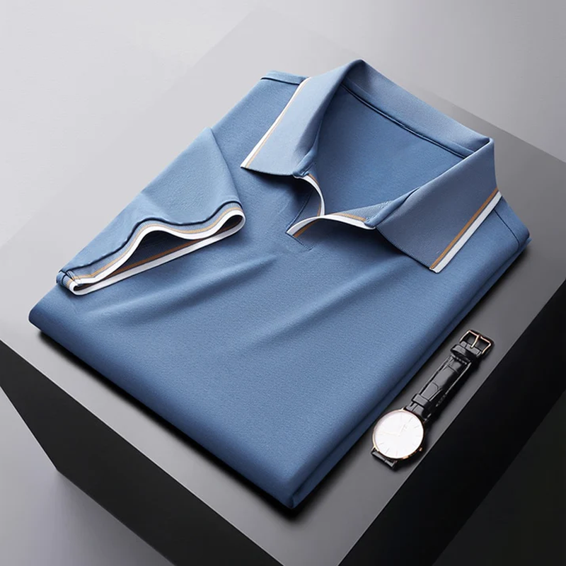 Elegantes, bequemes und atmungsaktives Herren-Polohemd in Luxusqualität