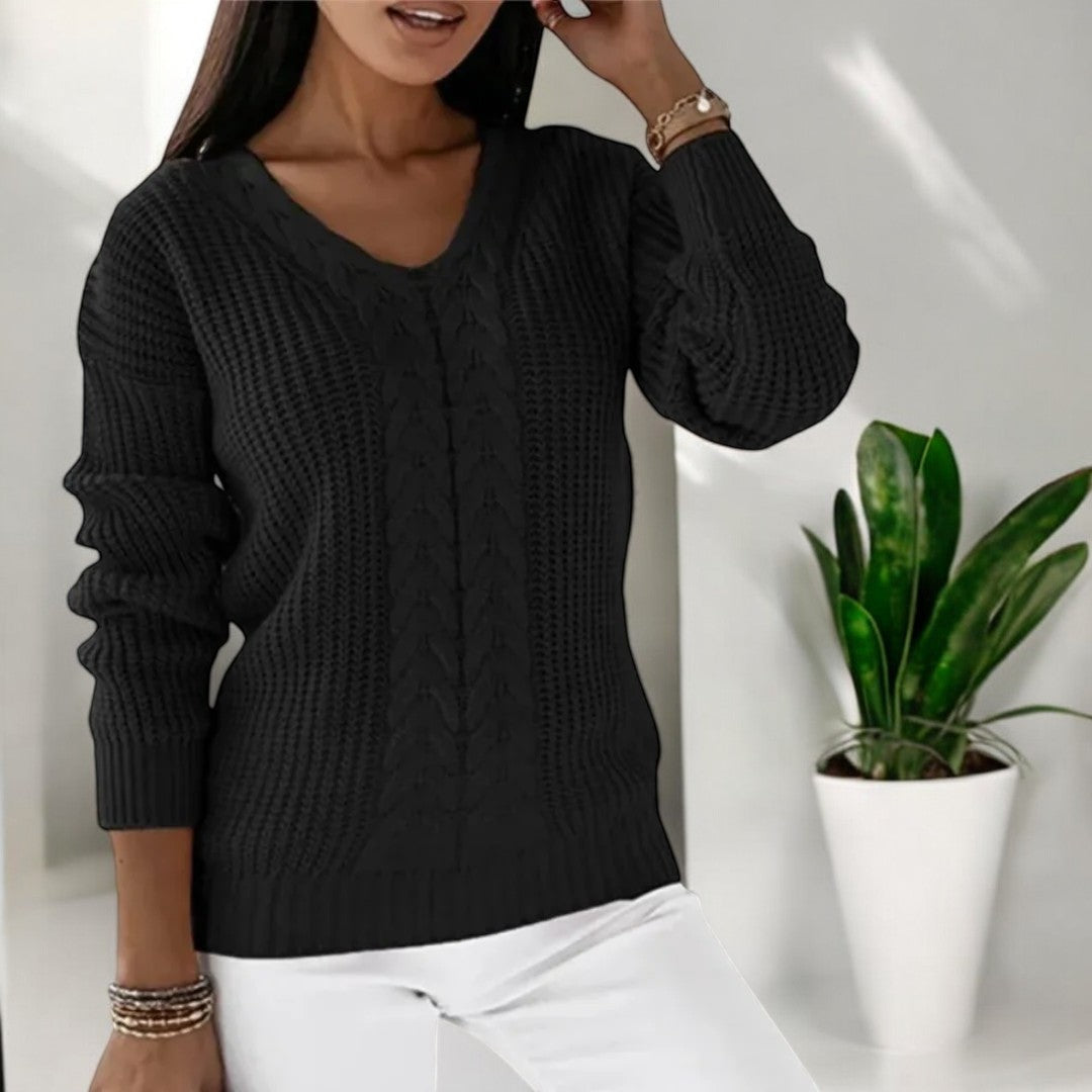 Krohn-e | skandinavischer Strickpullover für den Alltagsstil