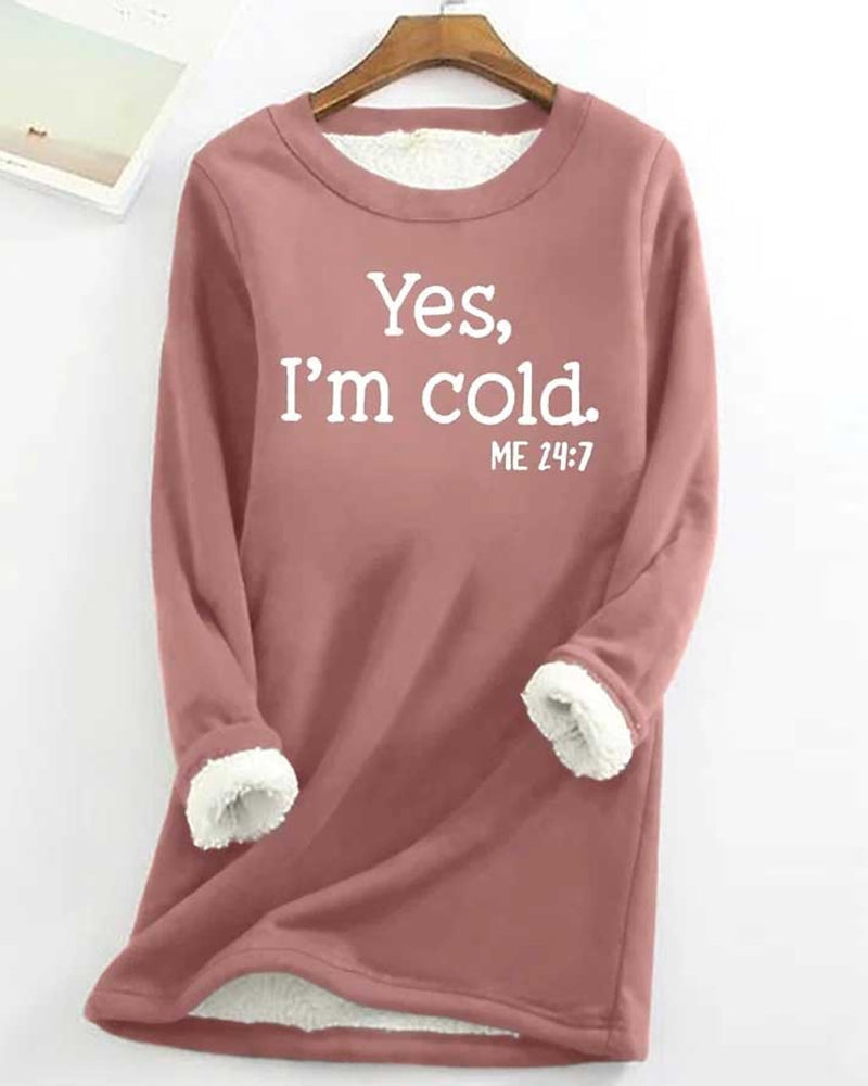 Sweatshirt mit englischem Aufdruck von Fudus