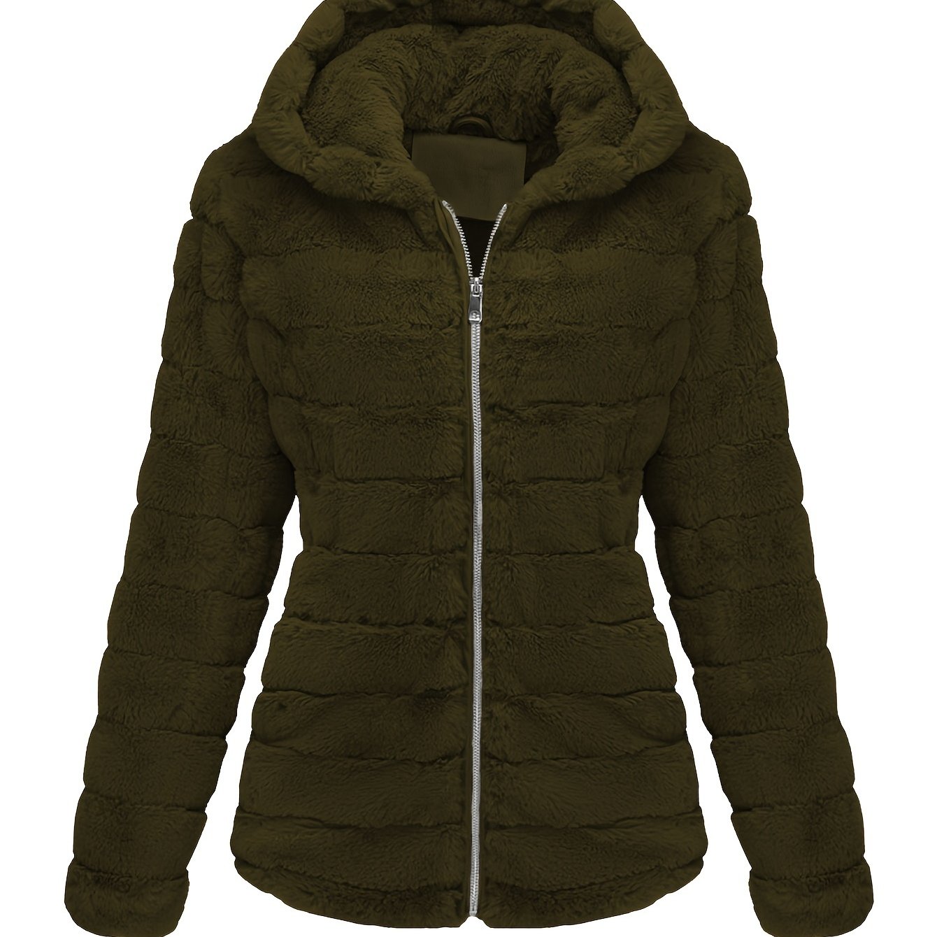 Krohn-e | Eleganter Teddy-Mantel In Einfarbig