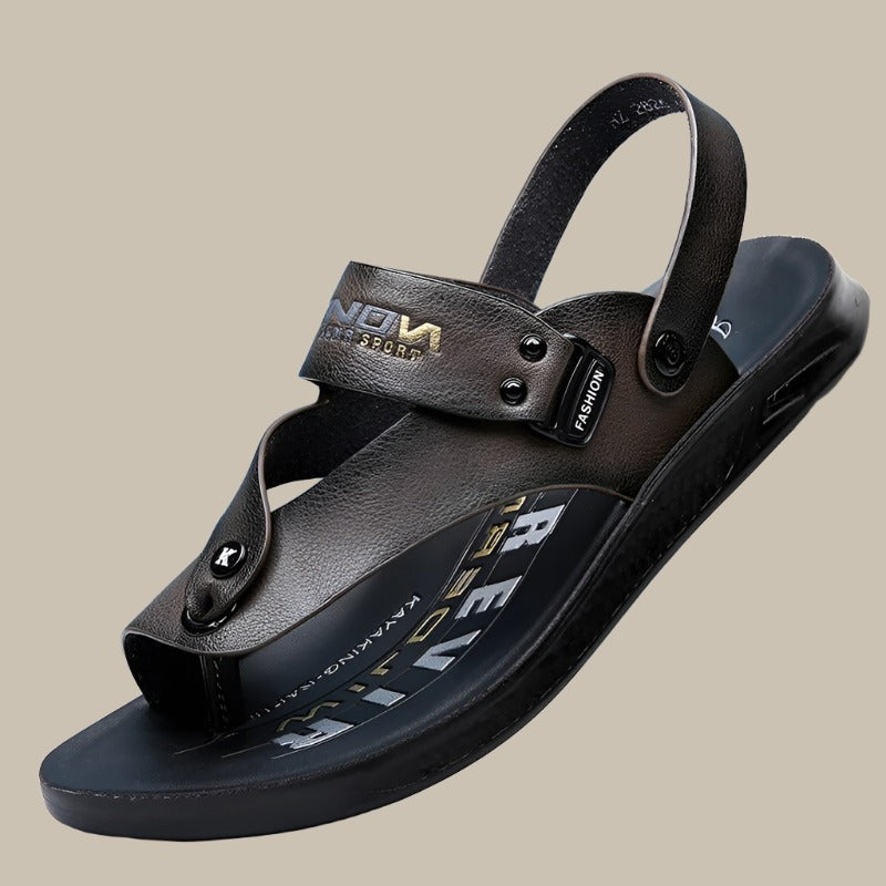 Bequeme Herren-Sandalen mit Schnallenverschluss