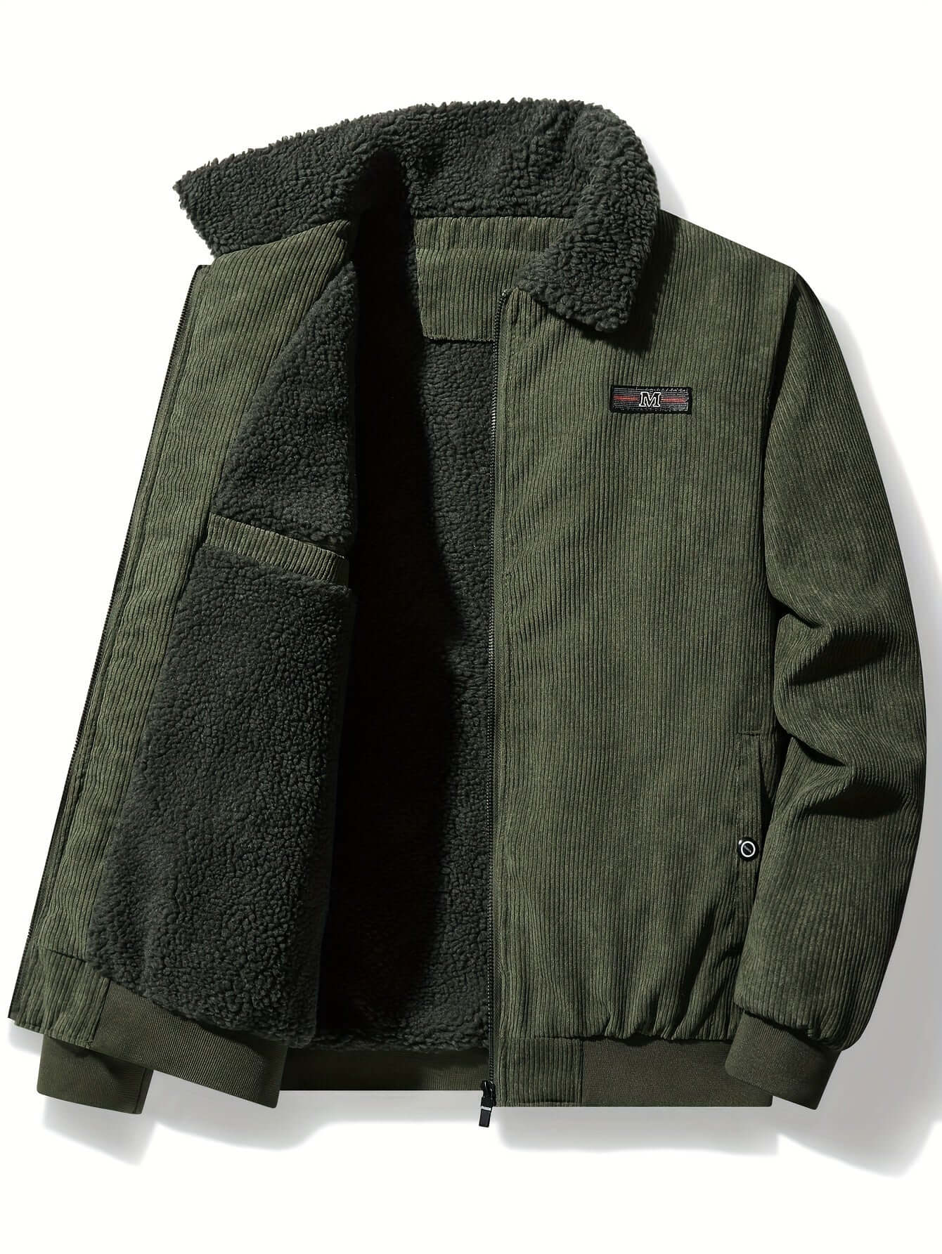 Krohn-e | Herren Warme Winterjacke - Dicke Steppjacke
