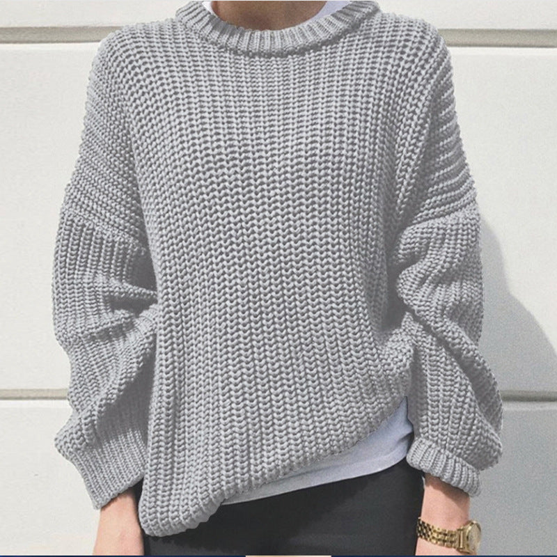 Krohn-e | Oversized Strickpullover Weich und Warm Entspannte Eleganz