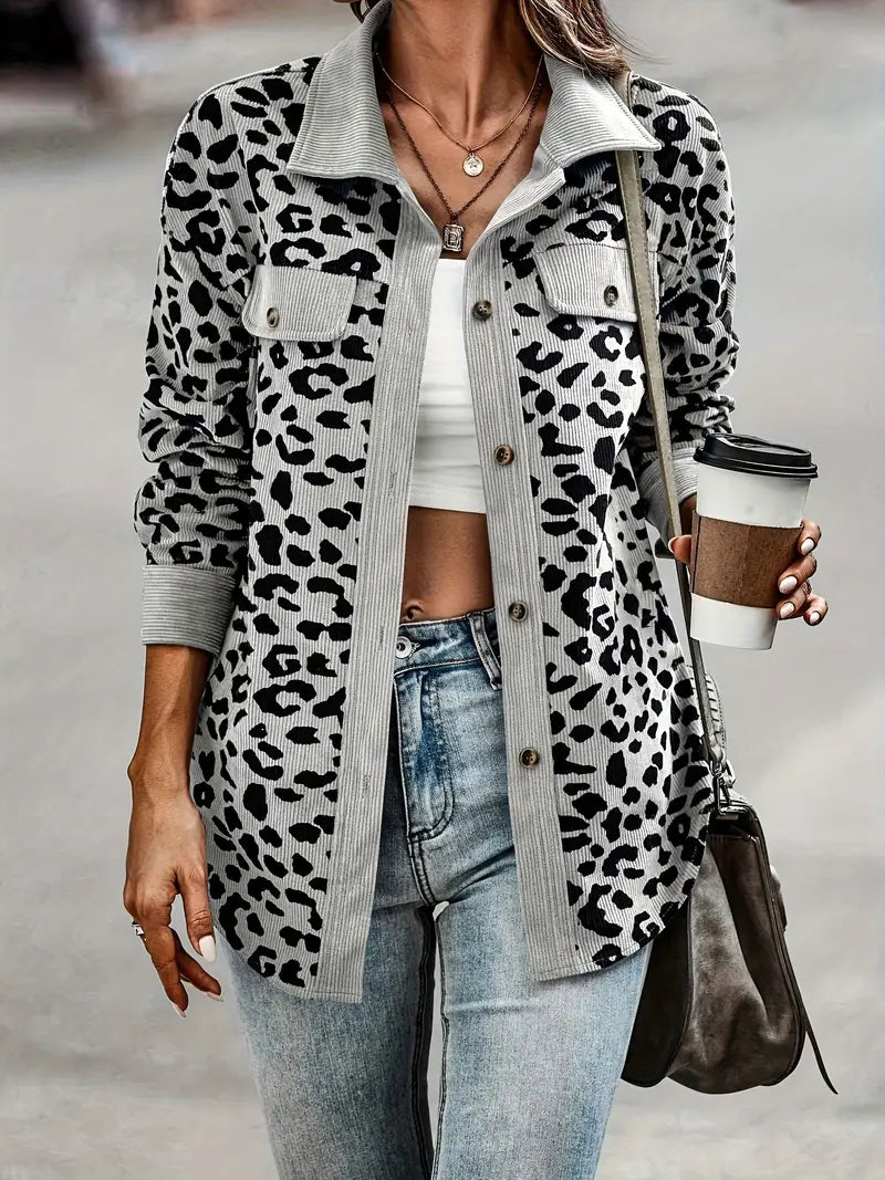 Krohn-e | Leopardjacke für Auffällige Outfits