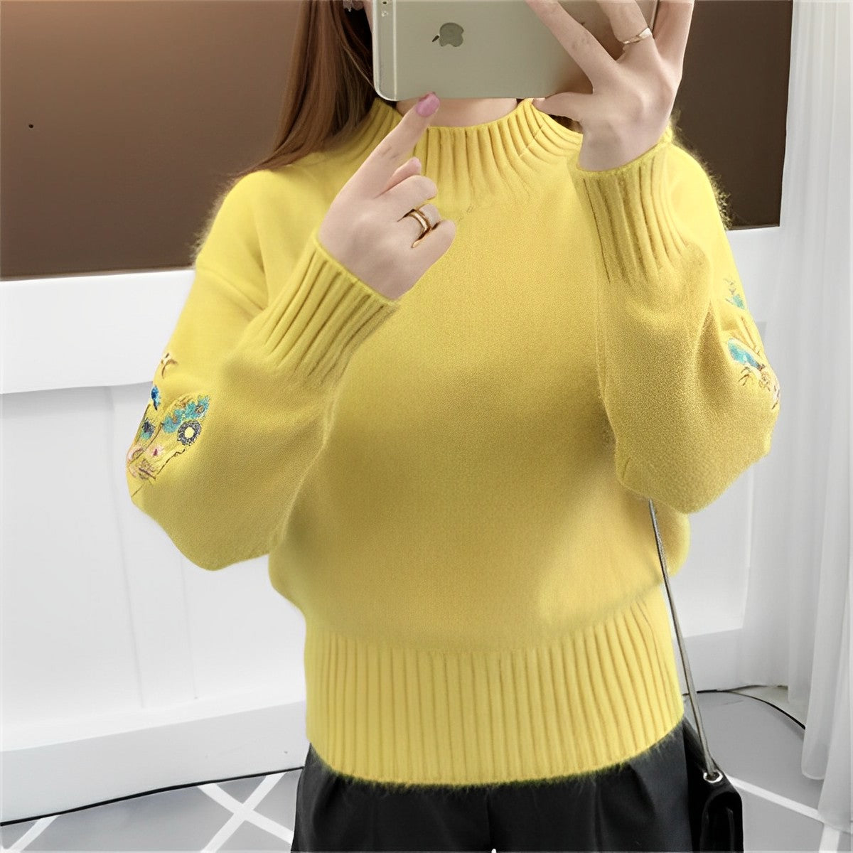Krohn-e | Strickpullover mit Lässigem Stil