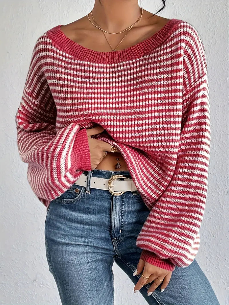 Krohn-e | Modischer Strickpullover für Damen Outfits